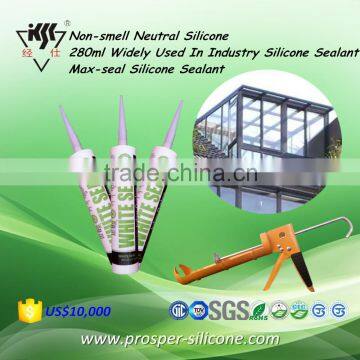 280ml Non-smell Neutral Silicone Widely Used In Industry Silicone Sealant Max-seal Silicone Sealant photo-2