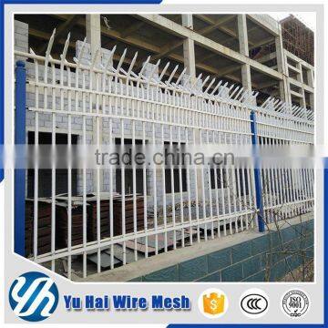 Ornamental modern prefabricated steel fence