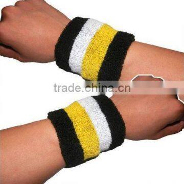 hot sell embroidery wristbands towel knitted wrist support wrist protection -12