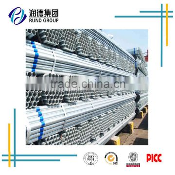 large diameter galvanized welded steel pipe