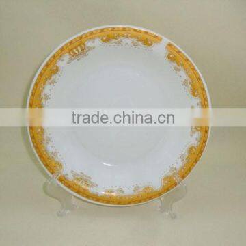 Cheap Porcelain Edge Fold Dinner Plate for India and Africa Market photo-5