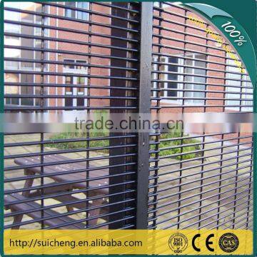 358 Anti Climb Fencing / Hot Dipped Galvanized Security Fencing/ PVC Coated 358 Fence (Guangzhou)