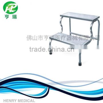 hospital medical stainless steel footstool for sale