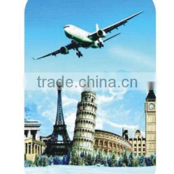 ABS+PC film printing luggage/colorful suitcase/airplan trolley case/cabin case/travel bags