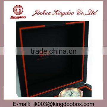 Jinhua Supplier Handmade Rectangular MDF Wooden Watch Box With Flip Lid photo-5