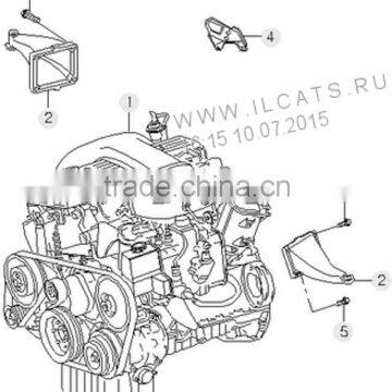 ENGINE DIESEL D2.9DT SET ASSY-SUB 4WD EURO-3 SSANG YONG photo-2