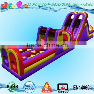 new designed long commercial grade detachable obstacle course for kids for sale                        
                                                                                Supplier's Choice