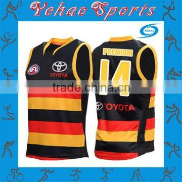 Digital Printed AFL Jerseys Ausralia Rugby Training Vest