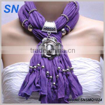 jewelry charm pendant scarf