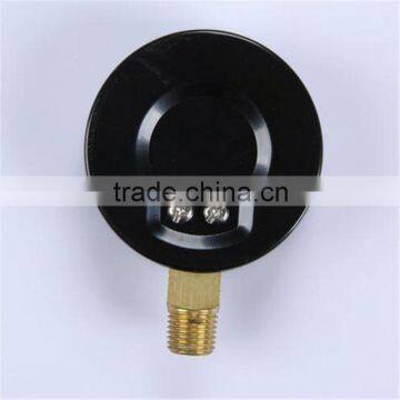 Durable Light Weight Easy To Read Clear Supply Mini Vacuum Bottom Oil Pressure Gauge