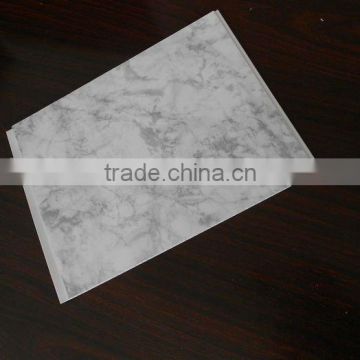 Lightweight Flat Roof Materials Marble Design PVC Ceiling Panel