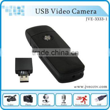 motion detection 32GB USB flash disk recorder camera JVE-3333-1