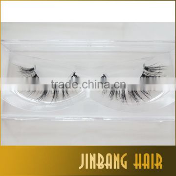 2016 new type false eyelash real mink strip false eyelash extension