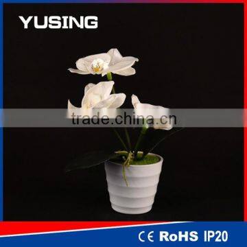 Made in China decoration flower light battery led vase lamp