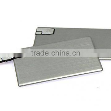 Classical metal credit card USB flash drive