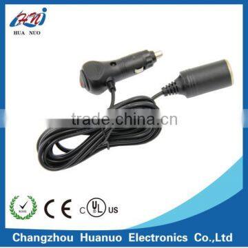 HN1101Car cigarette lighter plug with switch and car cigarette lignter socket