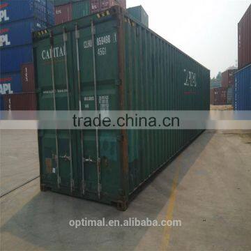 used cheaper 40ft high cube dry container for sale with cetification report