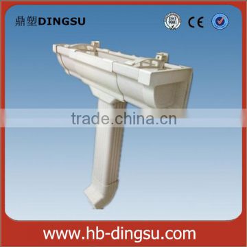 Easy Installation White 5'' PVC Rain Gutter