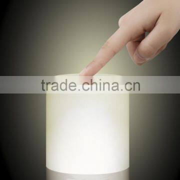 Hot selling best Christmas gift portable LED lamp bluetooth speaker with touch adjustable 3 different brightness/ ring holder