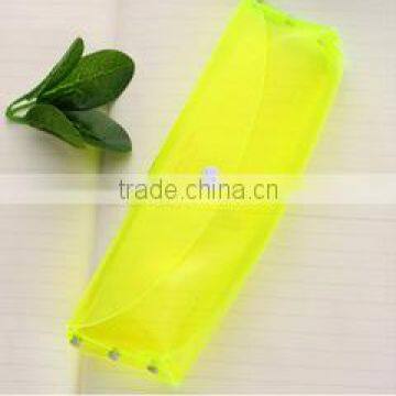 Candy Colors TPU Transparent Pencil Case With High Quality photo-6