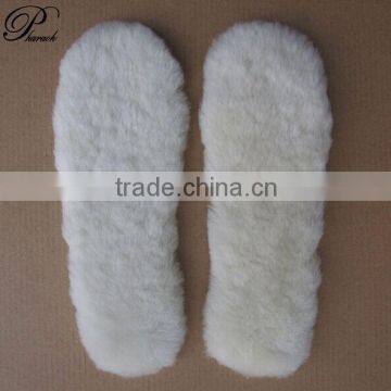 Warm Wool fur insoles for winter thick insole