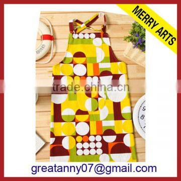 custom made waterproof printed kitchen vintage aprons wholesale