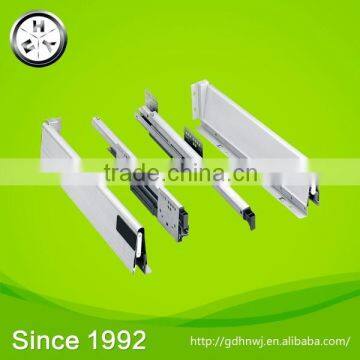 hot sale high quality paint damping drawer slide/ under mount soft close drawer slide (DS8111)