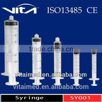 Medical hot sale Disposable syringe (luer lock & luer slip) SY001 and CE&ISO13485 Approve