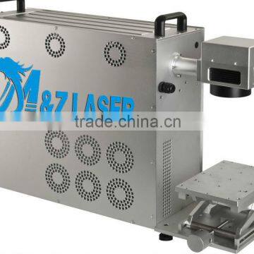 10W 20W Electronic Communication Products Tools Portable Fiber Laser Marking Machine