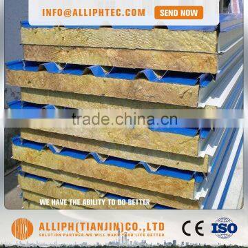 Metal Panel Material and Rock Wool Sandwich Panels Type sandwich roof panel                        
                                                                                Supplier's Choice