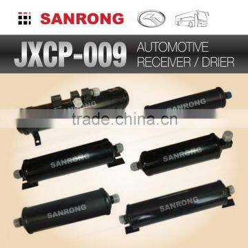 JXCP-009-A2 Auto Air Conditioning Receiver Drier Universal for King Long Coach, A/C Steel Receiver Dryer for Bus Truck Carrier