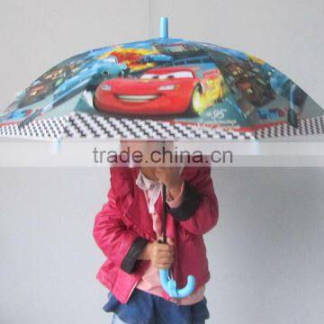 Light plastic umbrella for kids