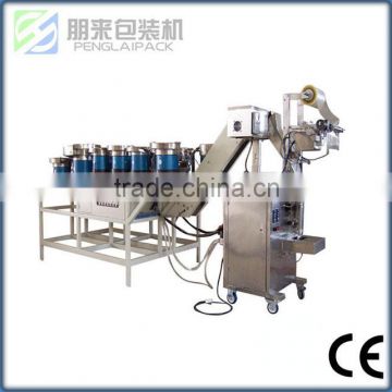 12 vibrating trays counting packing machine