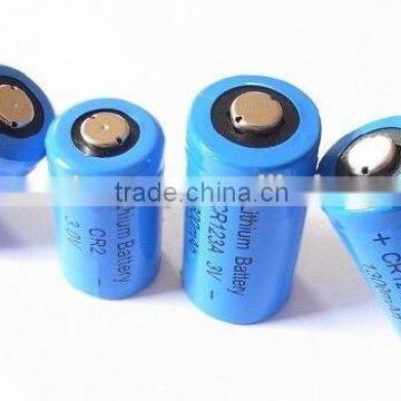 Cylindrical Li-MnO2 Battery cr17450 lithium battery 3v 2000mAh battery