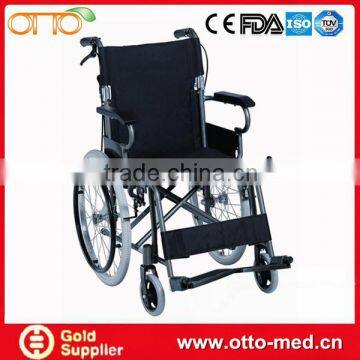 Folding aluminum alloy wheelchairs for disabled people in pakistan