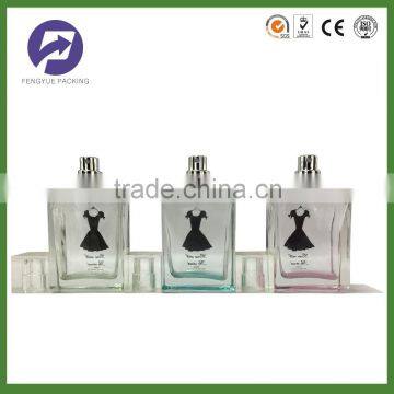 Special design logo printing Perfume Glass Bottle 60ml