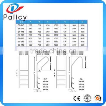 Swimming Pool Use Stainless Steel Ladders, Handrail Pool Ladders SL-215 photo-3