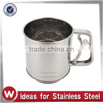 5 Cup Stainless Steel Handle Flour Sifter