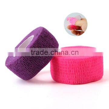 colorful nail art protect tape stripe wrap finger Flexible bandage