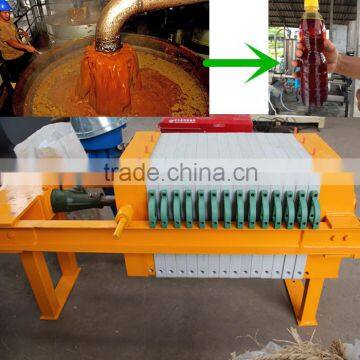 new design cheap plate palm oil filter machine