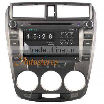 Car Multimedia GPS Navigation DVD Player For HONDACITY 2008