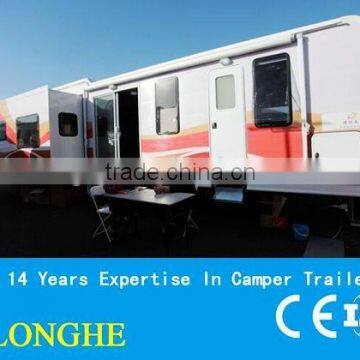 2014 hot sale fiberglass caravan for camping park