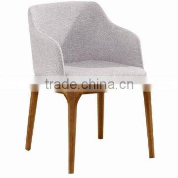 Unique soft wooden armchair HDAC1040