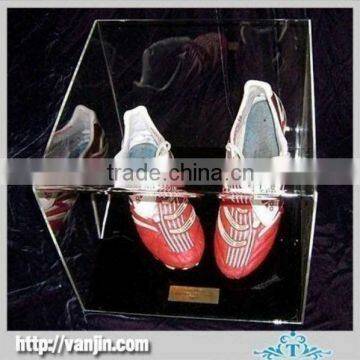 Elegant acrylic shoe display box