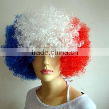 bob trading us stardard football fan wig/hair football fan wigs hair