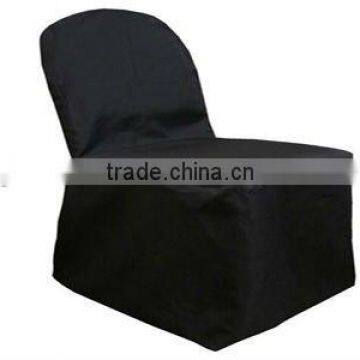 Black Polyester banquet chair cover for wedding