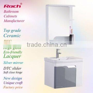 ROCH 8015 Low Price China Supplier PVC Bathroom Cabinet