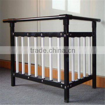 Security galvanized steel fence for window