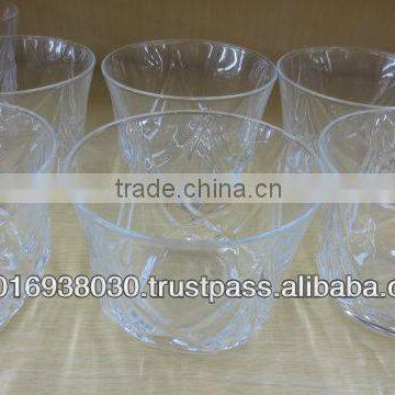 High quality / fashionable / inexpensive used clear glass TC-002-75 distributed in Japan