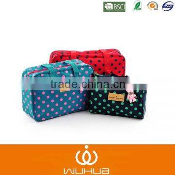 Wholesale largest capacity diaper bag with printing dot